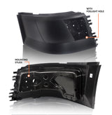 Side Corner Bumper (with Fog Light Hole) for 2004-2015 Volvo VNL | Replacement Volvo 82721512 | Right Aftermarketus Bumpers