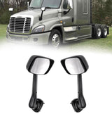 Hood Mirror for 2008-2017 Freightliner Cascadia - Chrome - Pair