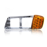 Headlight Bezel with Led Turn Signal for Freightliner FLD - Left