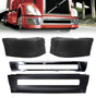 Front Bumper Set (Without Fog Light Holes) Replacement for 2004–2015 Volvo VNL Semi Trucks Aftermarketus Bumpers