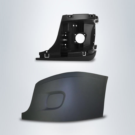 Bumper Cover with Inner Support for 2008-2017 Freightliner Cascadia Semi Trucks | Left Aftermarketus Bumpers