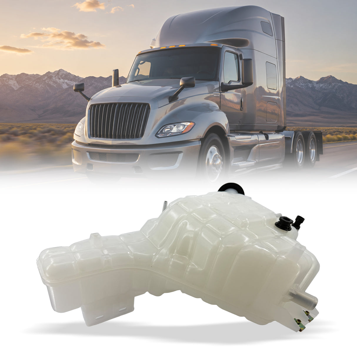 Coolant Reservoir Tank for 2017-2025 International LT625 2017-2025 | Replacement 2512250C91