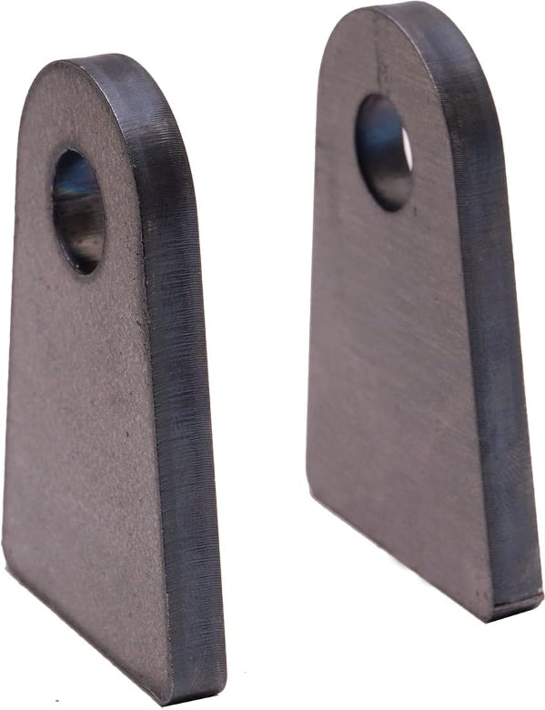 Weld-on Shock Tab - Flat Bottom Mounting Bracket - Pair