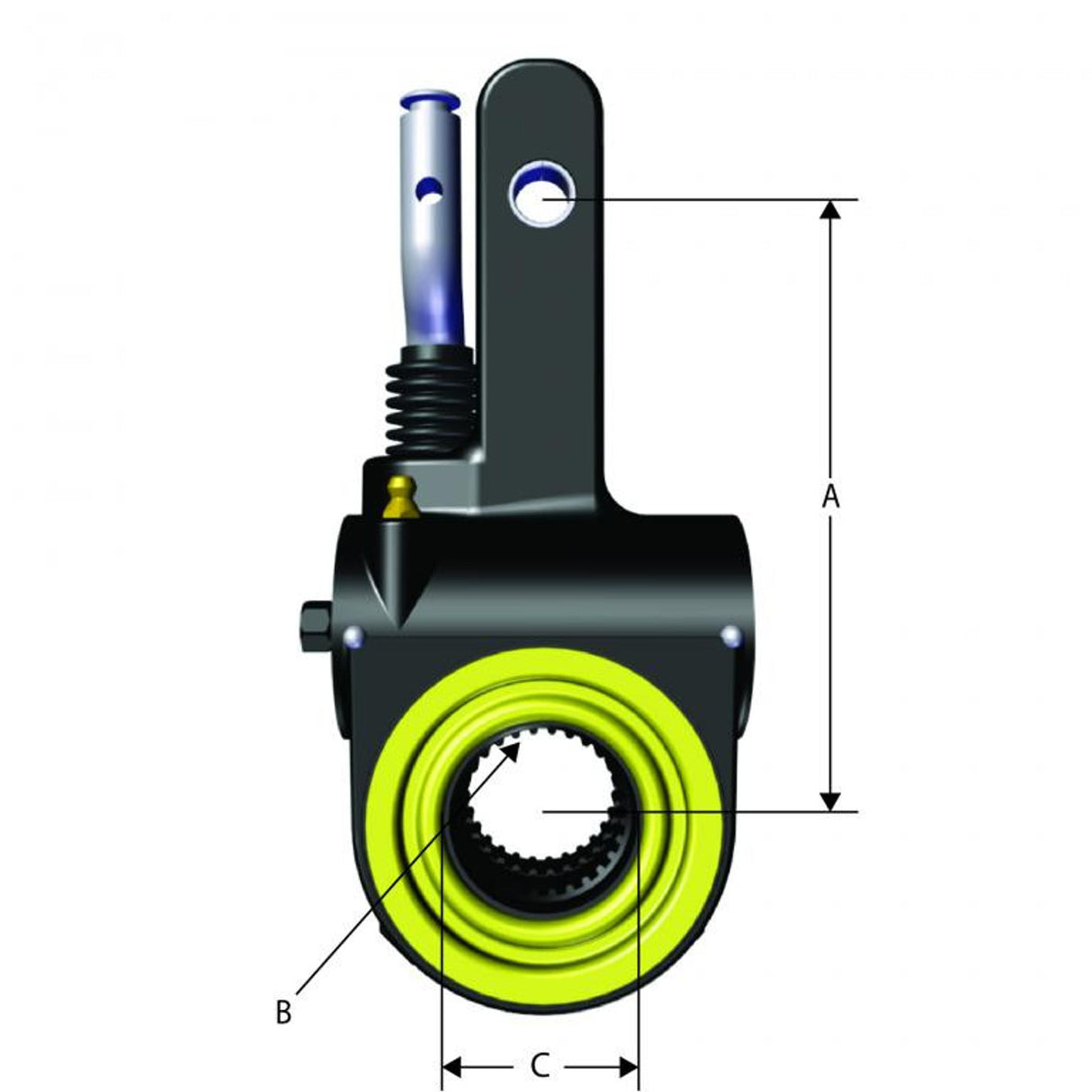 Brake Slack Adjuster for Brake Chambers (Replaces AS1169)