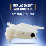 Coolant Reservoir Tank for 2022-2025 Kenworth T680 579 Next Gen | Replacement 575.1044