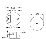 Air Spring Bag for Navistar (Replaces Firestone 1191)