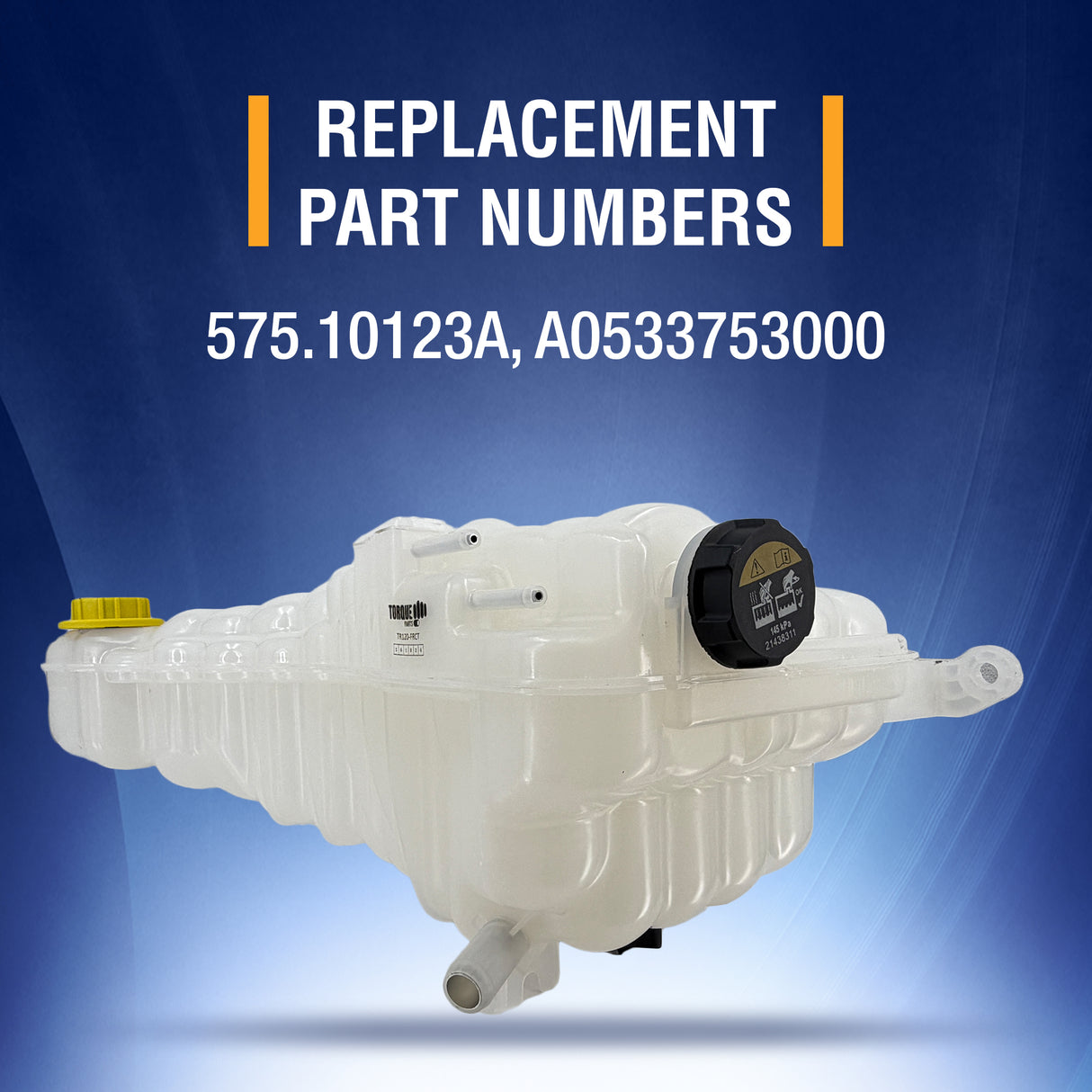 Coolant Reservoir Tank for 2018-2025 Freightliner M2 106 | Replacement 575.10123A