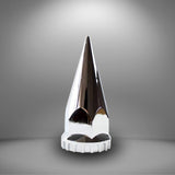 Rear Axle Wheel Cover – 33mm Spike Screw-On Lug Nut Cover Hub Caps - Chrome - Aftermarketus Torque Lug Nut & Wheel Axle Covers