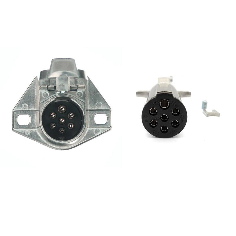 7 Pin Connector Set for RVs, SAE J560 style Die-Cast Housing - AFTERMARKETUS Torque Other Air Brake Parts