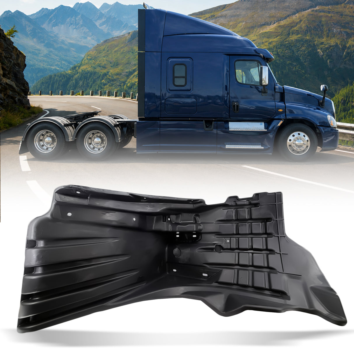 Inner Fender Splash Guard for 2018-2025 Freightliner Cascadia | Replacement 564.46381