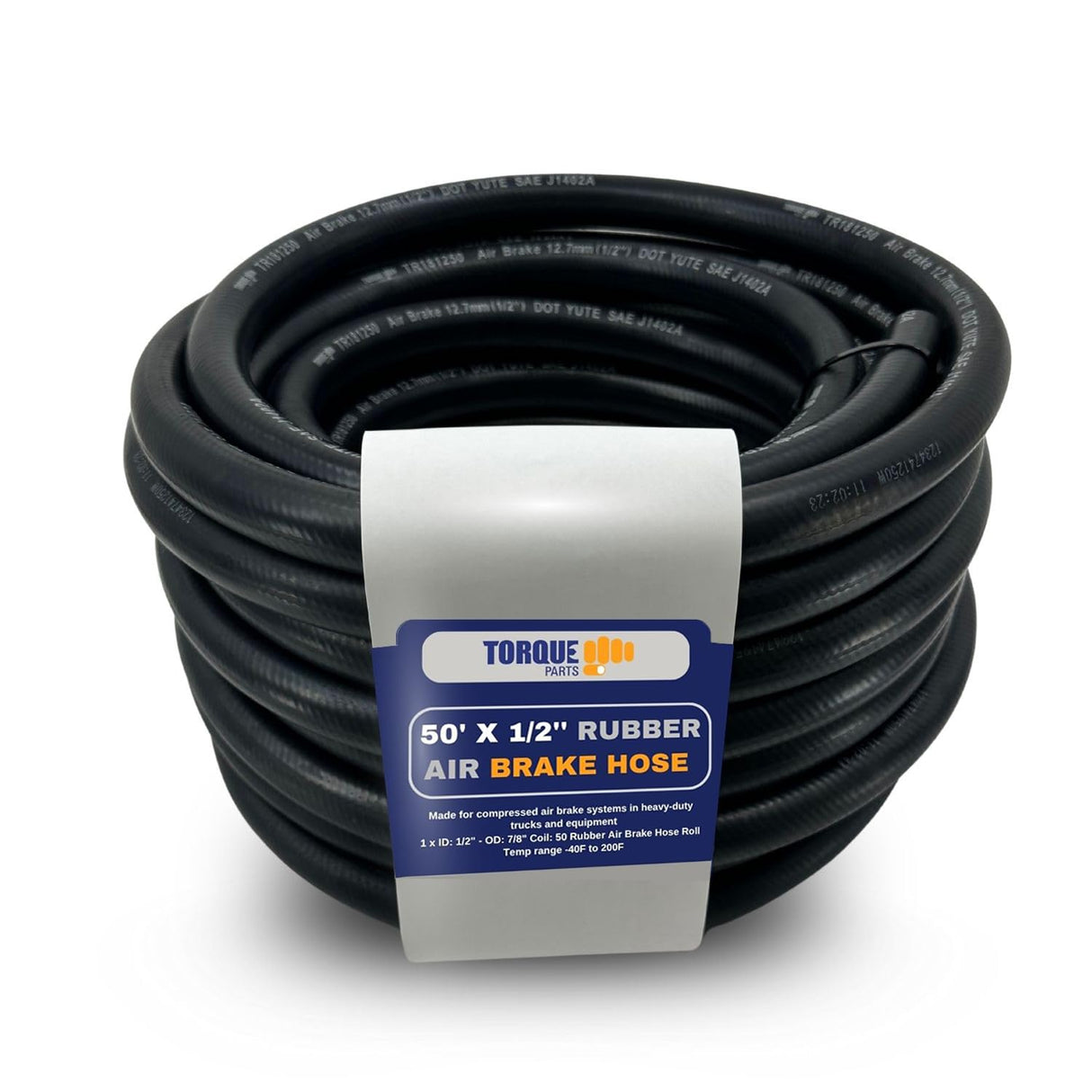 1/2” x 50-FT Air Brake Hose Roll - SAE J1402 & DOT FMVSS 106 Approved