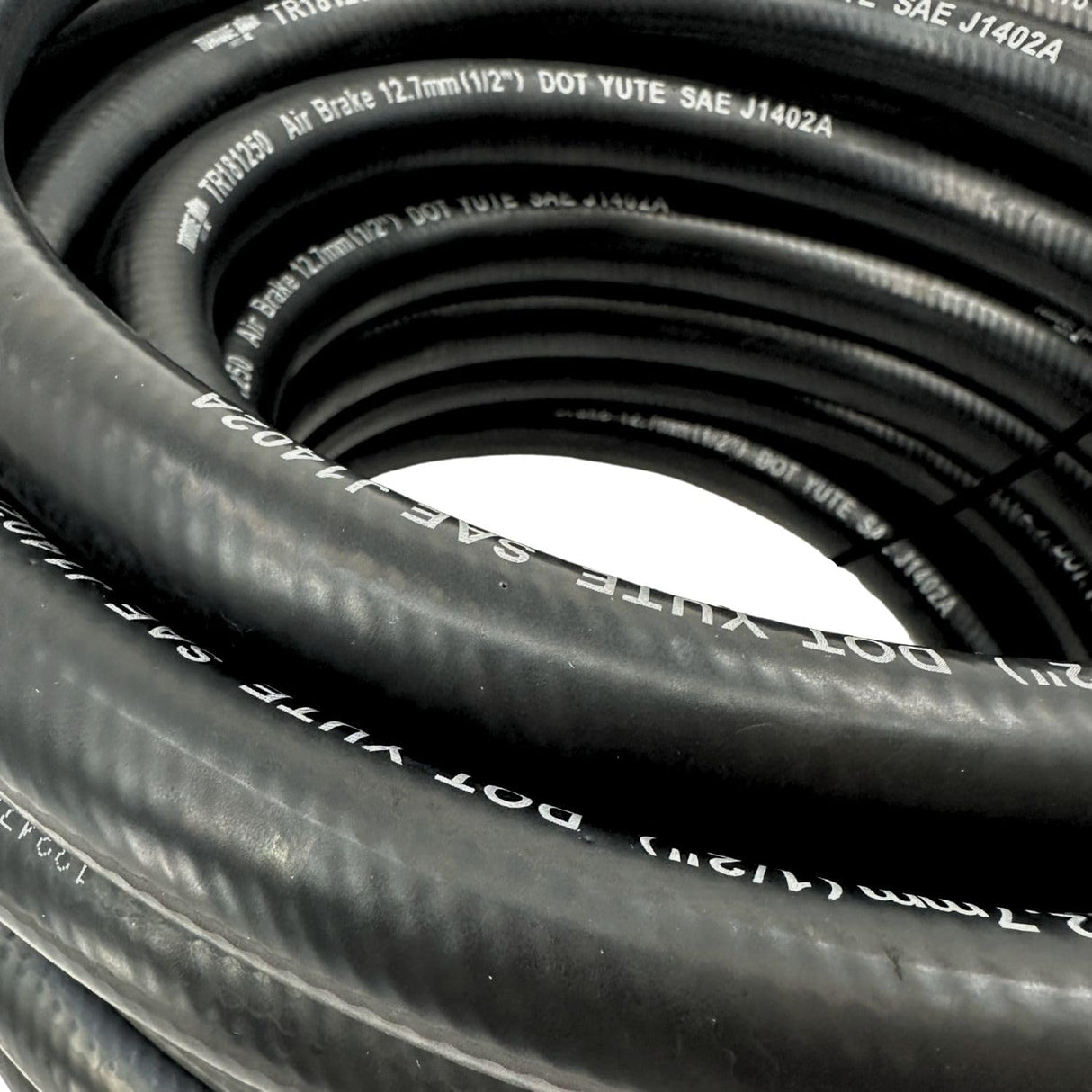 3/8” x 50-FT Air Brake Hose Roll - SAE J1402 & DOT FMVSS 106 Approved