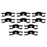 3/8" x 50 FT Rubber Air Brake Hose with 10 PCS Hose Separators | Replacement Continental 9003006