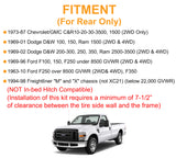 81-02 Dodge RAM 2500 Replaces Ride-Rite 2071 57215 Air Bag - AFTERMARKETUS Torque Air Helper Kits for Pick-up(s)