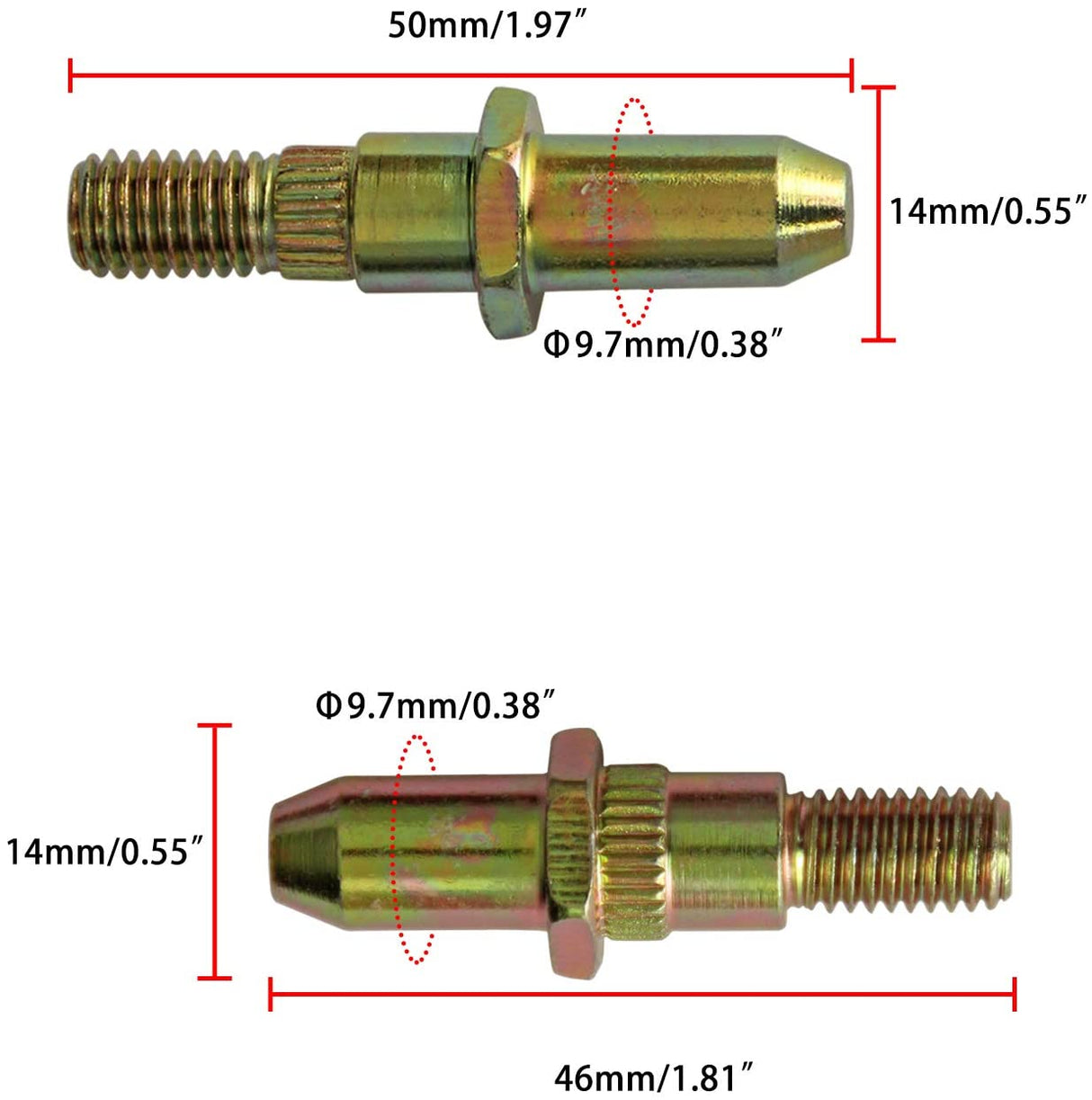 Front Door Hinge Pins and Bushing Kit Set for 1999-19 Chevy