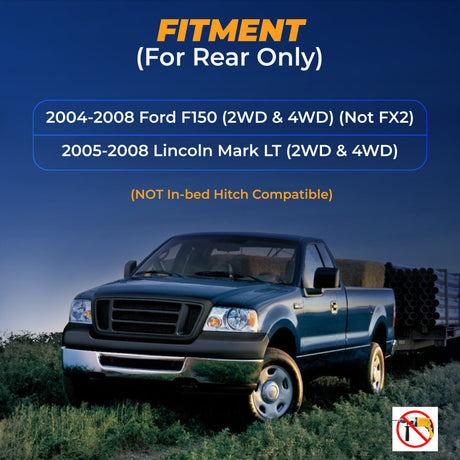 Air Bag Suspension Kit For 2005-2008 Lincoln Mark LT Works as AirLift 57200 57228