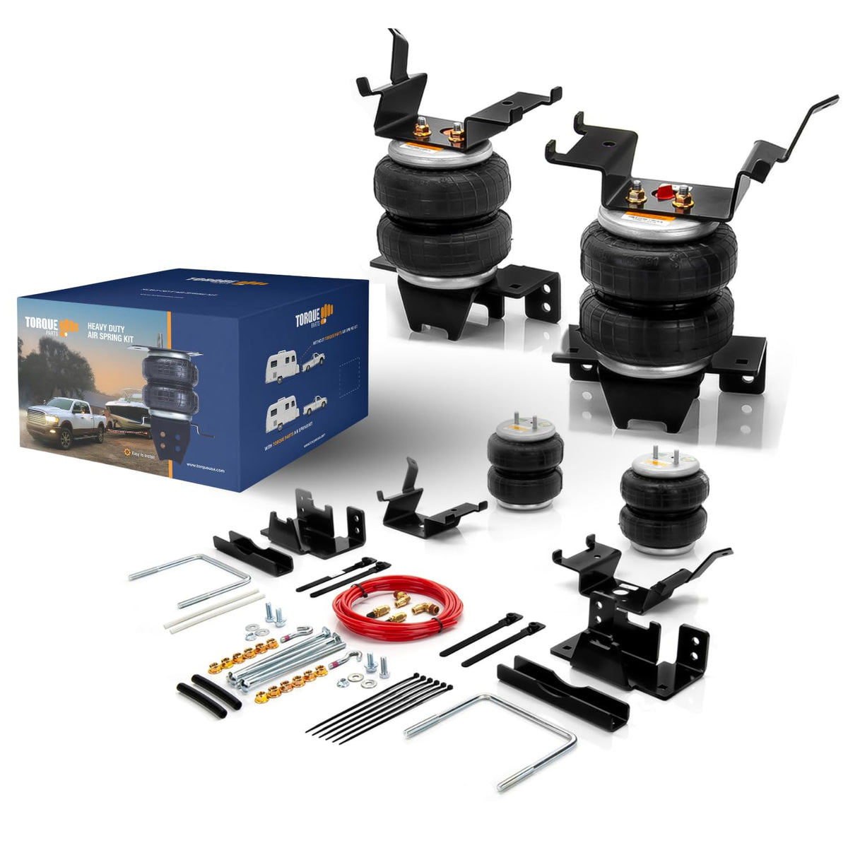 7,500 lbs Air Bag Suspension Kit for 2004-2015 Nissan Titan