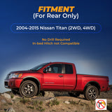 7,500 lbs Air Bag Suspension Kit for 2004-2015 Nissan Titan - Aftermarketus Torque Air Helper Kits for Pick-up(s)