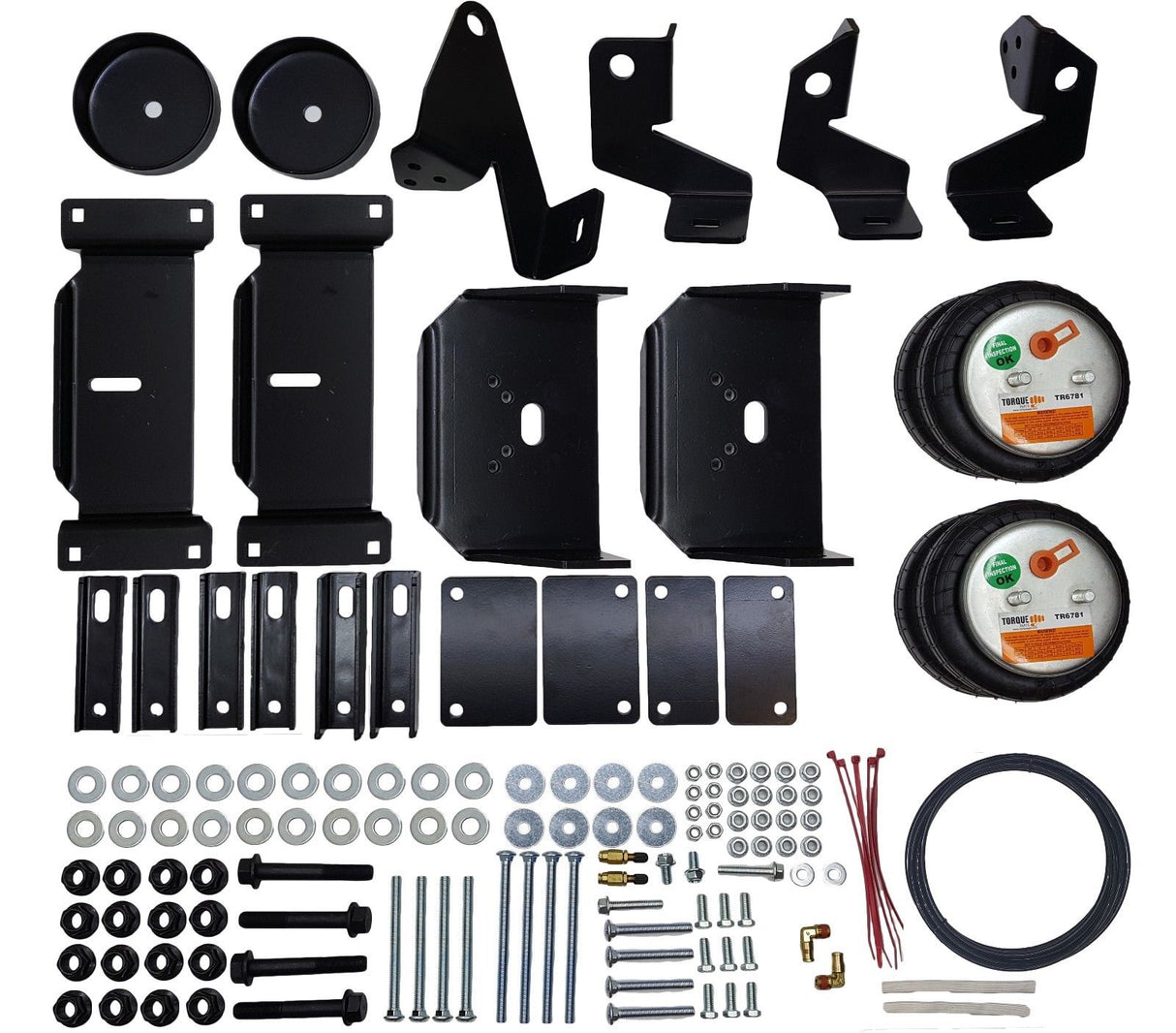 Air Bag Spring Suspension Kit Replaces Ride-Rite 2600