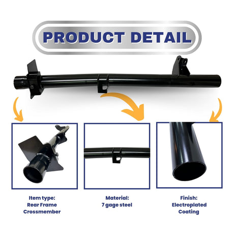 Rear Fuel Tank Support Crossmember for 2007-2014 Chevrolet Silverado 1500 Aftermarketus Frame and Crossmember Parts