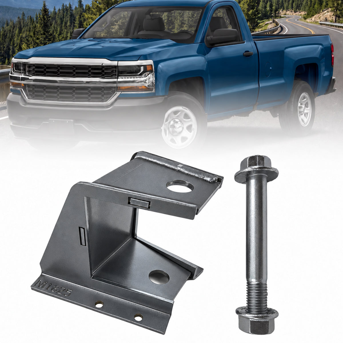 Rear Leaf Spring Mount for 2007-2019 Chevrolet Silverado GMC Sierra 1500