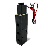 4-Way Electronic Solenoid Valve | Replacement Velvac 320131 Stainless Steel | Air-Piloted Assist Aftermarketus Valves