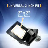 2 Inch Trailer Hitch Stabilizer Clamp | Heavy Duty Anti-Rattle Device for 2” Receiver Hitches
