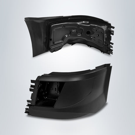 Corner Side Bumper (with Fog Light Hole) for 2016 - 2017 Volvo VNL | Left Aftermarketus Bumpers