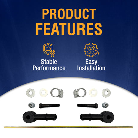 18" Adjustable Suspension Linkage Kit for Height Control Valve | Fits Neway 90054007 Series Aftermarketus Valves