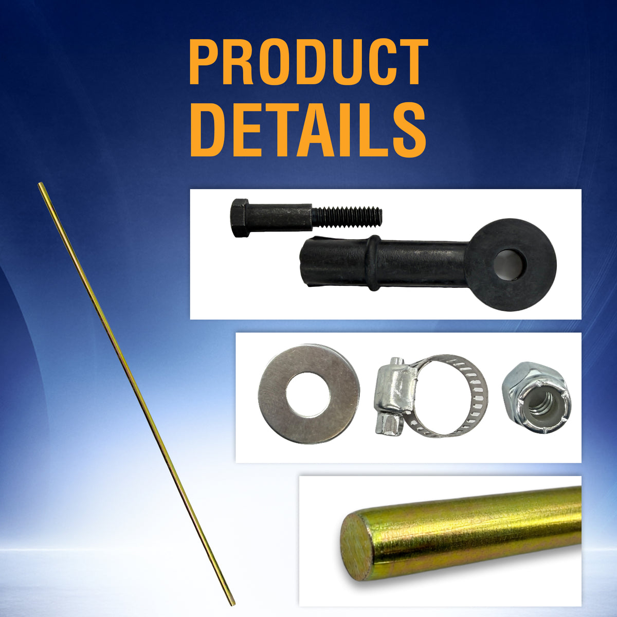 18" Adjustable Suspension Linkage Kit for Height Control Valve | Fits Neway 90054007 Series Aftermarketus Valves