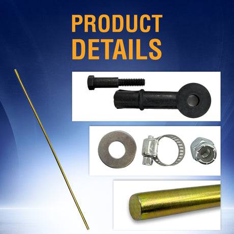 18" Adjustable Suspension Linkage Kit for Height Control Valve | Fits Neway 90054007 Series Aftermarketus Valves