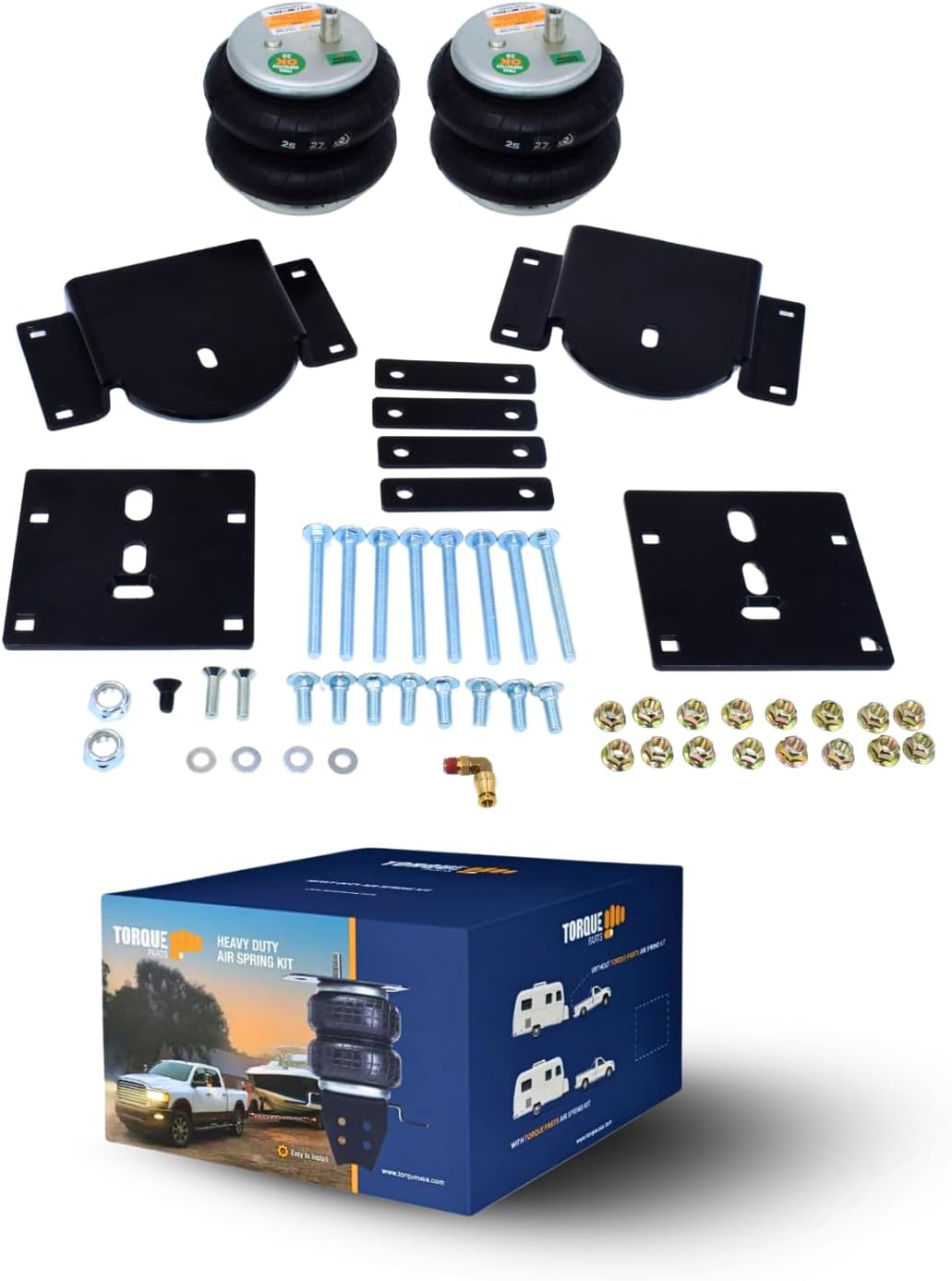 Air Spring Suspension Kit for 2014-2026 Dodge Ram 2500 | Replaces Air Lift 57289 LoadLifter 5000
