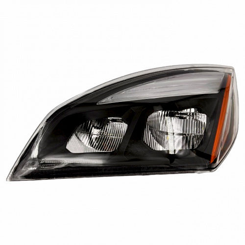 LED Headlight for 2018+ Freightliner Cascadia - Black - Left