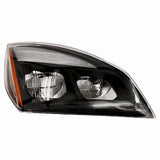 LED Headlight for 2018+ Freightliner Cascadia - Black - Right