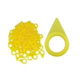 Torque 100 PCS Loose Wheel Lug Nut Indicators for 33 mm Lug Nuts Yellow Aftermarketus Lug Nut & Wheel Axle Covers,Wheel Parts & Accessories,Wheel Axle Covers,Wheel Parts & Accessories