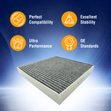 Heavy Duty Cabin Air Filter | Fits Cummins, Volvo & Detroit Engines | Replacement Baldwin PA4681