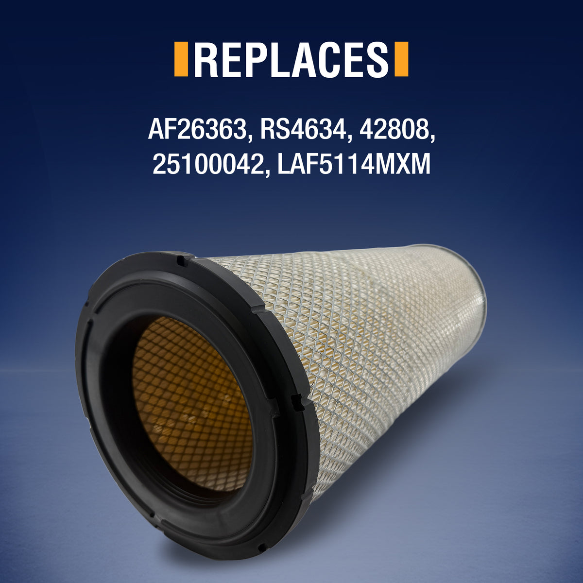 Engine Air Filter for Mack Anthem Pinnacle Granite | Replacement AF26363 RS4634 42808