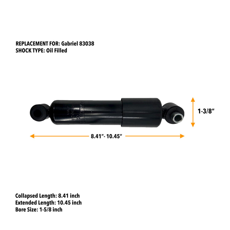 Cab Shock for Freightliner Cascadia(Replaces Gabriel 83038)