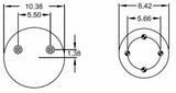 Trailer Air Spring for Hendrickson Replace Firestone 8755