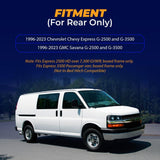 7,500 lbs Air Bag Suspension Kit for 1996-2023 Chevrolet Express & GMC Savana G2500 G3500 Aftermarketus Air Helper Kits for Pick-up(s)
