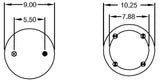 TORQUE Air Spring Bag for Watson & Chalin & SAF Holland