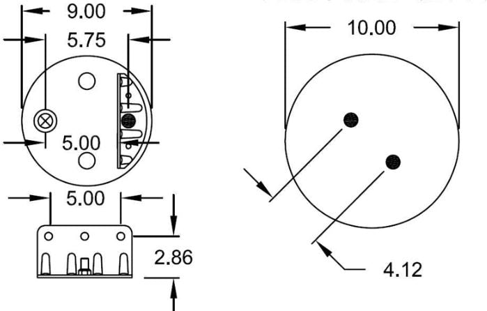 TORQUE Air Spring Bag for Navistar (Replaces Firestone 9371)