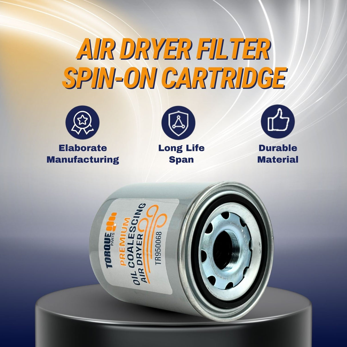 Oil Coalescing Air Dryer Cartridge – System Saver 1200 | Replacement Meritor Wabco R950068