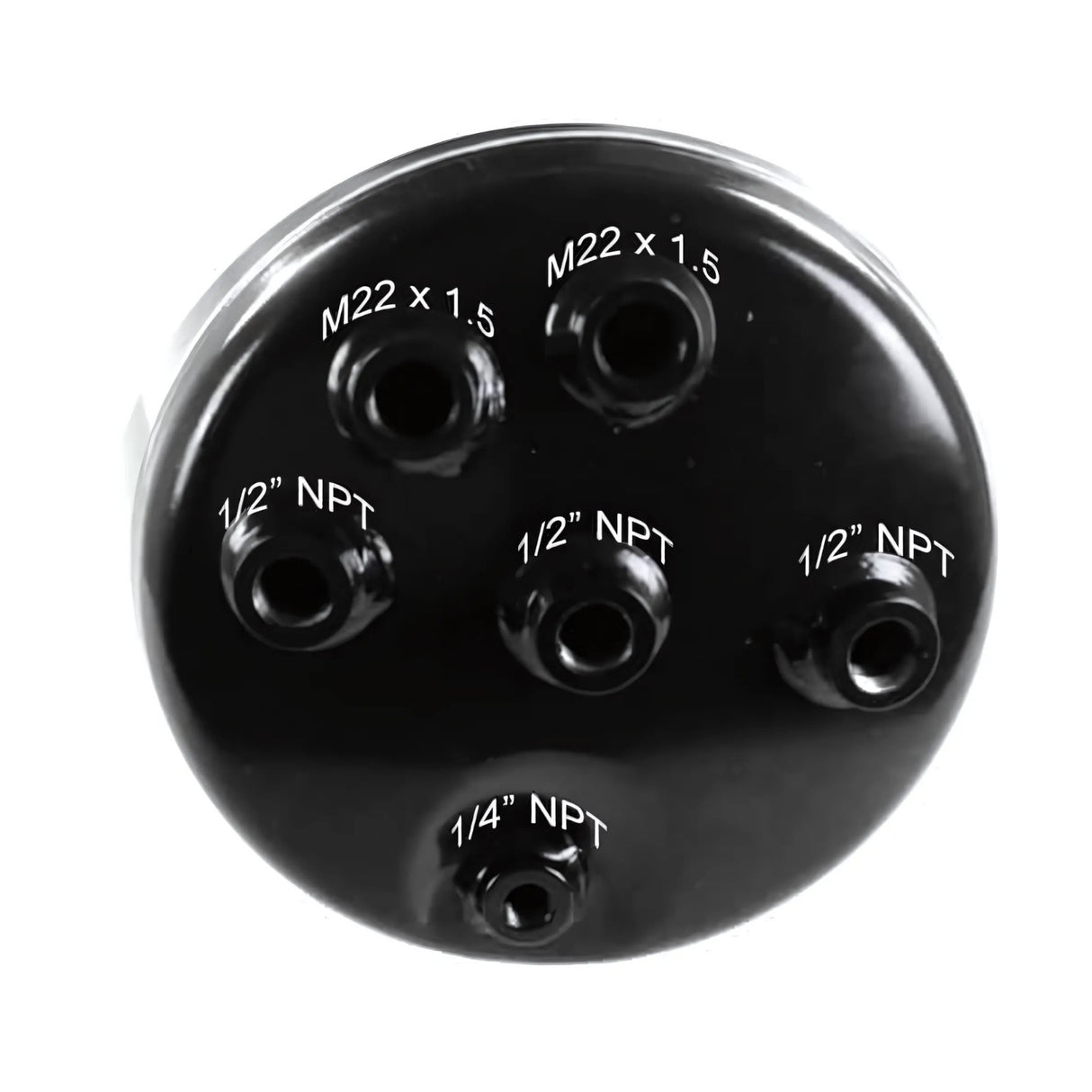 8-Gallon Capacity Air Tank for 2003-2010 International, 7-Port