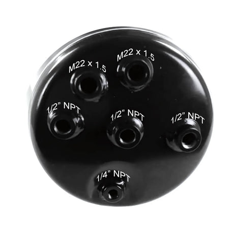 8-Gallon Capacity Air Tank for 2003-2010 International, 7-Port