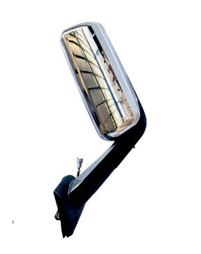 Door Side Mirror for 2018-2024 Freightliner Cascadia | Replacement A22-73907-007 | Chrome | Right Aftermarketus Mirrors and Covers