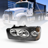 Headlight Replacement for Mack Granite GU4, GU5, GU7 - Left