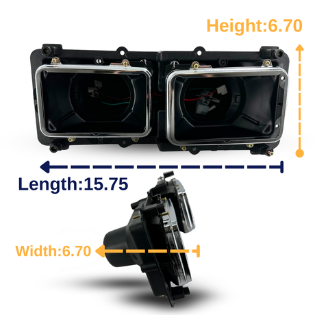 Headlight Housing Base Replacement For Kenworth Peterbilt Freightliner Semi Trucks | Right Aftermarketus Headlights