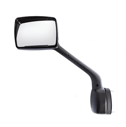 Hood Mirror for 2000-17 Kenworth T680 - Black - Left