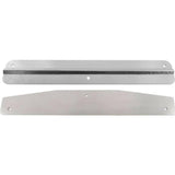 Universal Mud Flap Weight - 24" x 4" Chrome, 3-Stud Fit Aftermarketus Mud Flap Hangers